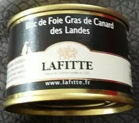 Mängden socker i Bloc de foie gras de canard des Landes