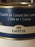 Mängden socker i Confit de canard