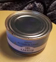 Mängden socker i Rillons de Confit de Canard