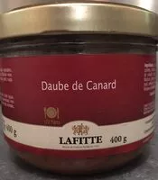 Mängden socker i Daube de canard