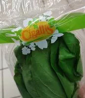 Mängden socker i Basilic frais