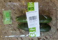 Mängden socker i courgettes bio