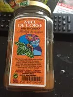 Mängden socker i Miel de corse