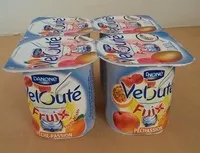 Mängden socker i Velouté Fruix pêche-passion