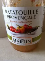 Mängden socker i Ratatouille provençale aux légumes confits au thym 