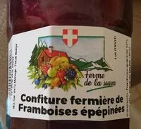 Mängden socker i Confiture fermière de Framboises épépinées