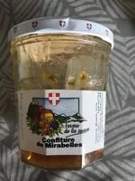Mängden socker i Confiture de mirabelles