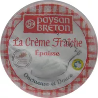 Mängden socker i Paysan Breton - La Crème fraiche épaisse