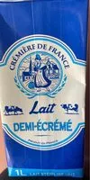 Mängden socker i Lait demi écrémé