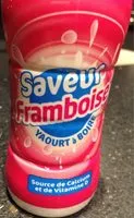 Mängden socker i Yaourt à boire framboise
