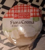 Mängden socker i Fior di crema