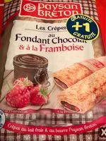 Mängden socker i Les crepes au fondant chocolat & a la framboise