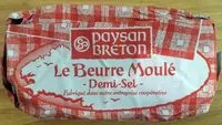 Mängden socker i Paysan Breton - Beurre moulé demi-sel