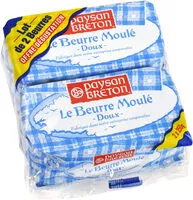 Mängden socker i Paysan Breton - Beurre moulé doux - lot