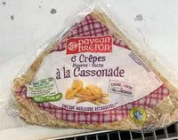 Mängden socker i Crepes a la cassonade