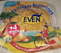 Mängden socker i EVEN - 12 + 4 Crêpes Bretonnes