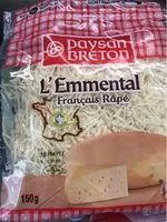 Mängden socker i Paysan Breton - L'Emmental Français Râpé