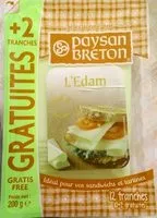 Mängden socker i L'Edam