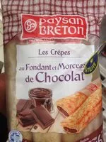 Mängden socker i Paysan Breton - Les Crêpes au fondant et morceaux de chocolat X6+1