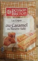 Mängden socker i Paysan Breton - Les Crêpes au caramel au beurre salé X6