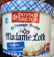 Mängden socker i Fromage tartinable Nature