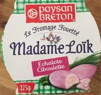 Mängden socker i Fromage Tartinable Échalote Ciboulette