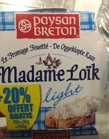 Mängden socker i Madame Loïk