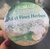 Mängden socker i Fromage à tartiner Ail & Fines Herbes