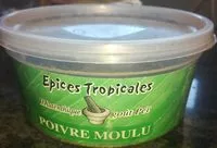 Mängden socker i Poivre moulu