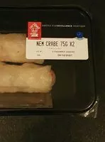 Mängden socker i Nem crabe 75 g x 2