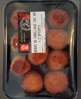 Mängden socker i Accras de cabillaud