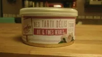 Mängden socker i Mes Tarti Délis Ail & fines herbes
