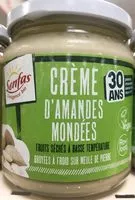 Mängden socker i Crème d’amandes mondées
