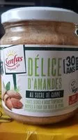 Mängden socker i Délice d'amandes
