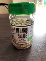 Mängden socker i Mélange salade basilic persil oignon