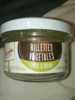 Mängden socker i Rillettes végétales fenouil et badiane