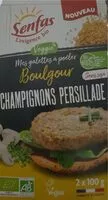 Mängden socker i Boulgour champignons