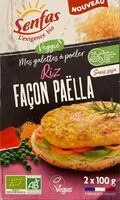 Mängden socker i Galettes à poêler riz façon paëlla