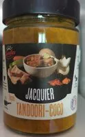 Mängden socker i Jacquier façon Tandoori-Coco