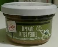 Mängden socker i Tapenade Olives Vertes