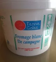 Mängden socker i Fromage frais de campagne 2kg
