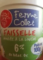 Mängden socker i Faisselle