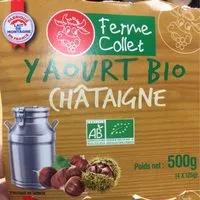 Mängden socker i Yaourt bio. Chataigne