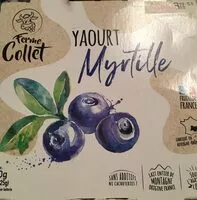 Mängden socker i Yaourt  Myrtille