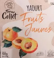 Mängden socker i Yaourts fruit jaune