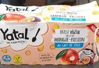 Mängden socker i Brassé végétal sur lit de Mangue-Passion au lait de coco