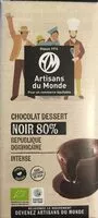 Mängden socker i CHOCOLAT DESSERT  NOIR 80%