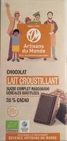 Mängden socker i Chocolat lait croustillant