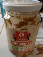 Mängden socker i Tahin complet