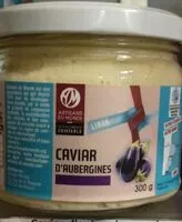 Mängden socker i Caviar d'aubergines